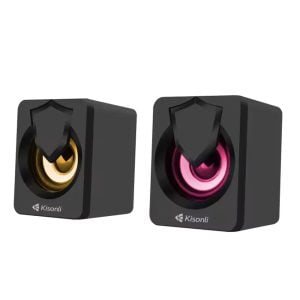 Тонколони Kisonli L-1030 AUX 2x2.5W Черен - 22242 - 02