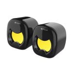 Тонколони Kisonli A-202 AUX 2x3W Черен - 22254 - 03