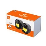 Тонколони Kisonli A-202 AUX 2x3W Черен - 22254 - 04