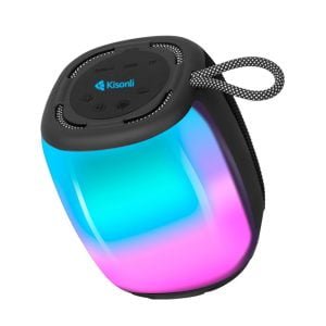 Тонколона Kisonli Q18 Bluetooth USB SD FM AUX Черен - 22263 - 02
