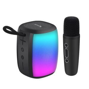 Тонколона Kisonli LED-805 Bluetooth USB SD AUX FM Черен - 22316 - 03