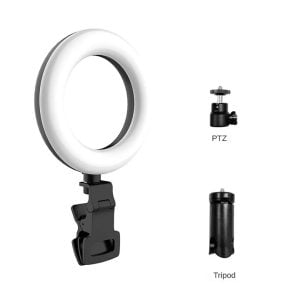 LED ринг осветление Earldom ET-ZP29 12.5см 4W Черен - 40369 - 02