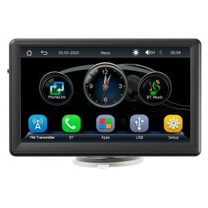 Преносим CarPlay / Android Auto дисплей No brand X500L 7" За автомобил - 13309 - 02