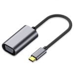 Преходник DeTech USB-C – VGA Сив - 17841