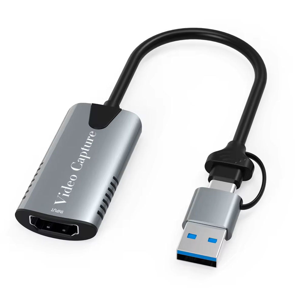 Външна Capture карта DeTech USB 3.0 / Type-C - HDMI HD 1080P - 17853 Външна Capture карта DeTech USB 3.0 / Type-C - HDMI HD 1080P - 17853