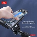 Универсална стойка за телефон за велосипед Earldom ET-EH186 Черен - 17900 - 03