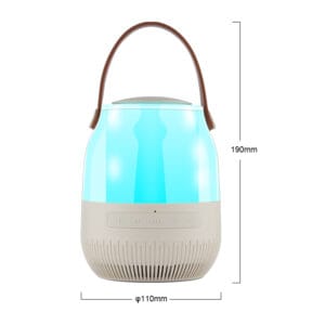 Тонколона Kisonli LP-6S Bluetooth USB SD FM RGB Различни цветове - 22279 - 02