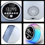 Тонколона Kisonli Q6C Bluetooth SD FM RGB Бял - 22283 - 05