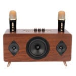 Тонколона Kisonli G105 Караоке Bluetooth USB SD AUX Кафяв - 22304 - 04