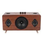 Тонколона Kisonli G105 Караоке Bluetooth USB SD AUX Кафяв - 22304 - 05