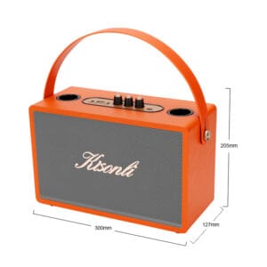 Тонколона Kisonli G107 Караоке Bluetooth USB SD AUX Различни цветове - 22305 - 02