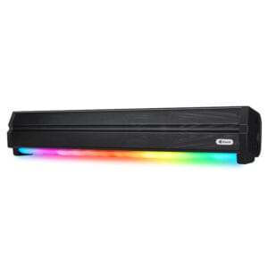 Тонколона Kisonli LED-802 Bluetooth USB SD RGB AUX FM Черен - 22314 - 02