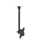 Стойка за телевизор No brand За таван Фиксирана До 32" Черен - 17946 - 02