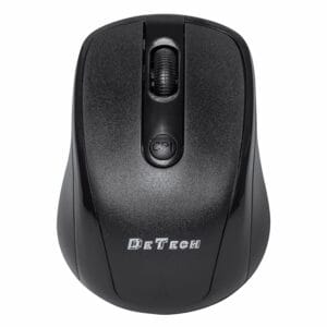 Мишка DeTech D7 Безжична USB Черен - 776